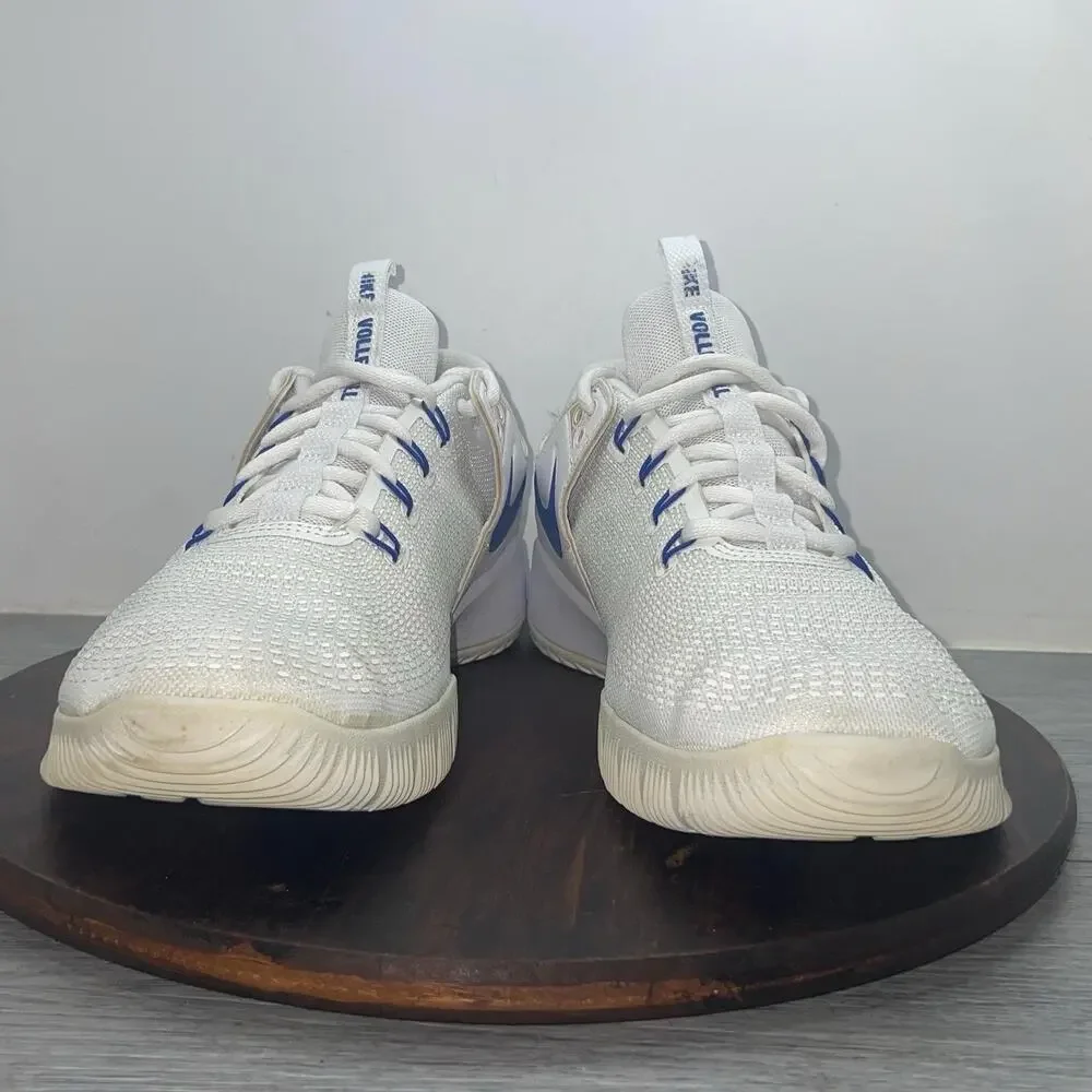 Nike Air Zoom Hyperace 2 Womens Size 11 White Running Volleyball Shoes Sneakers